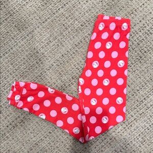 The Children's Place Red and Pink Polka Dot Pajama Bottoms